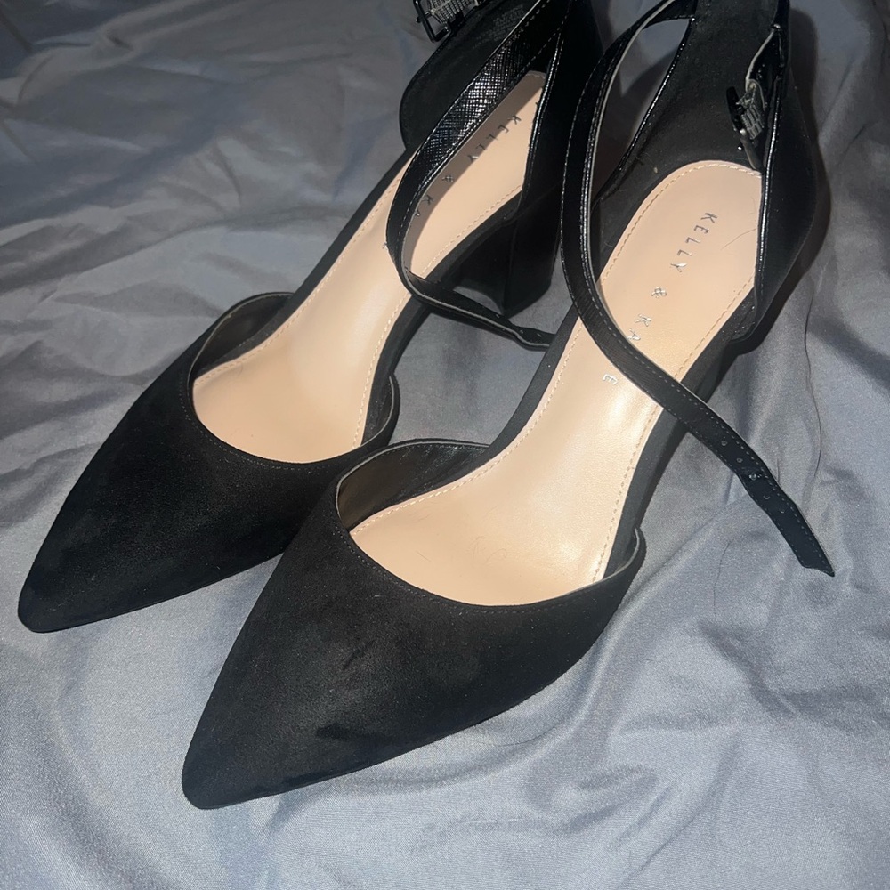 Kelly & Katie Black Heels